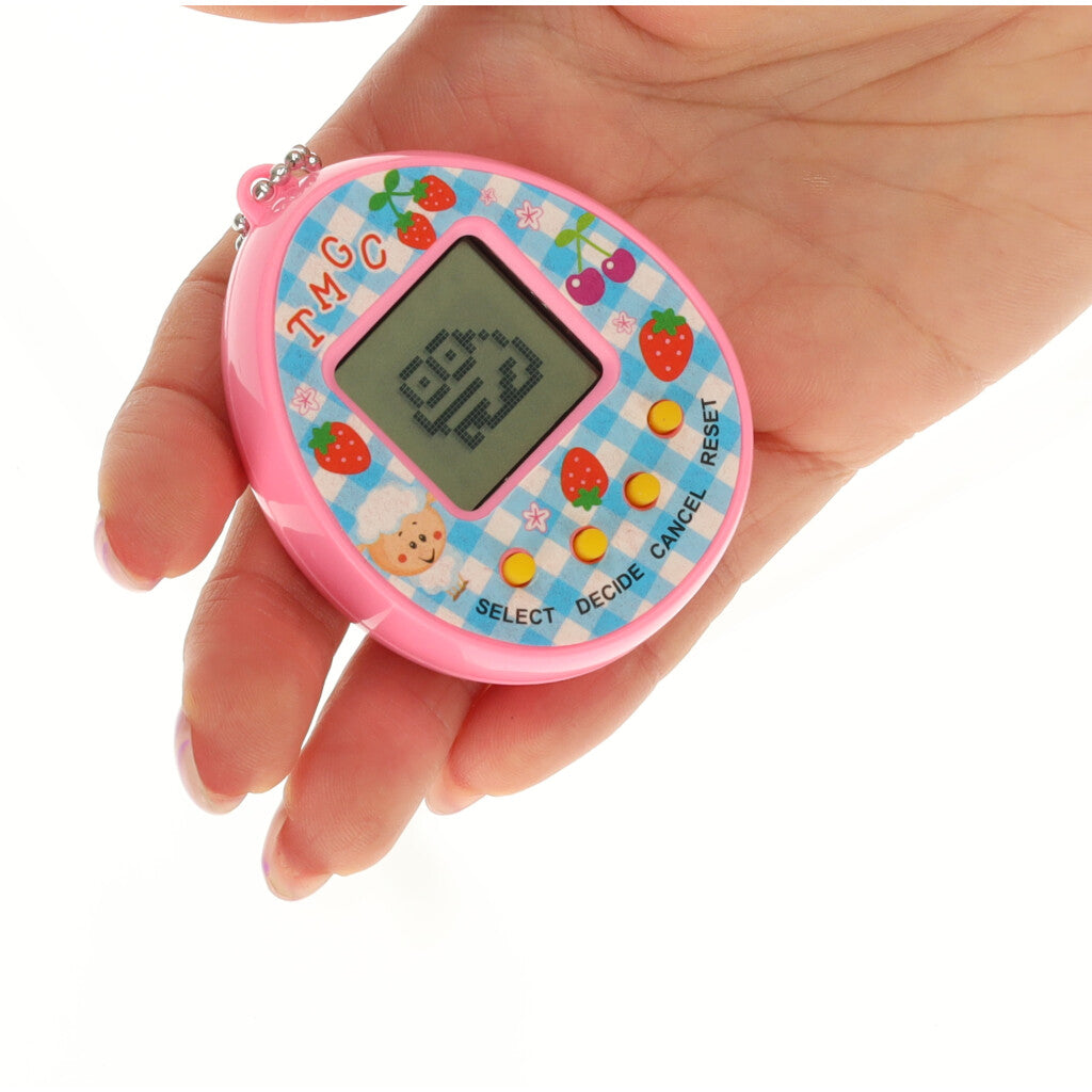 Žaislas Tamagotchi elektroninis žaidimas kiaušinis rožinis