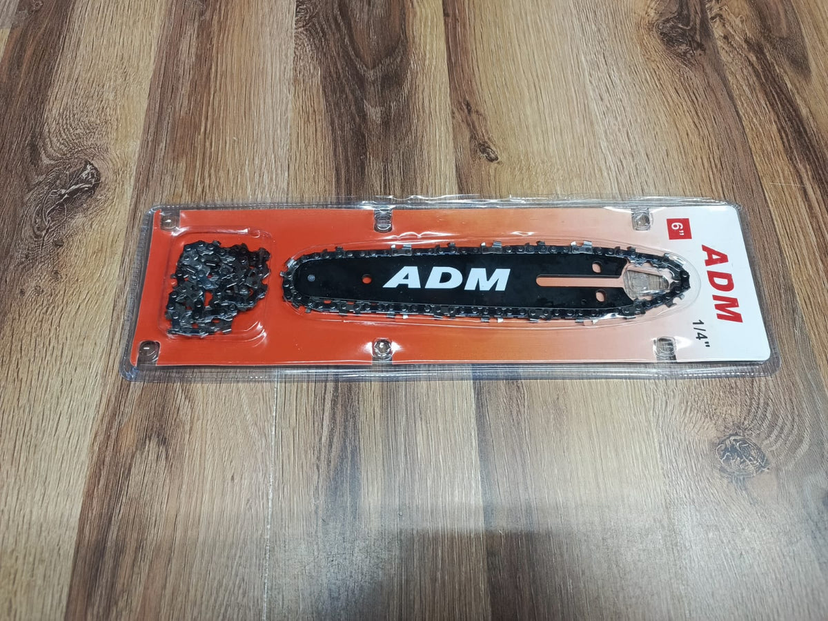BAR + 2 CHAINS SET ADM UNIVERSAL 6″ ELECTRIC SAW, SKU: 2021