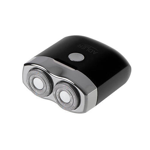 Kelioninis skustuvas su 2 galvutėmis ir USB - gaukdaugiau.lt