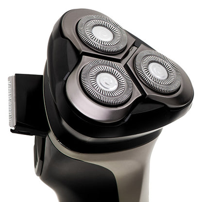 Elektrinis skustuvas su barzdos kirptuvu - led - usb - ipx7 - gaukdaugiau.lt