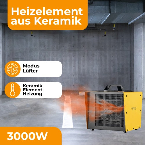 Keraminis šildytuvas 3000w - gaukdaugiau.lt