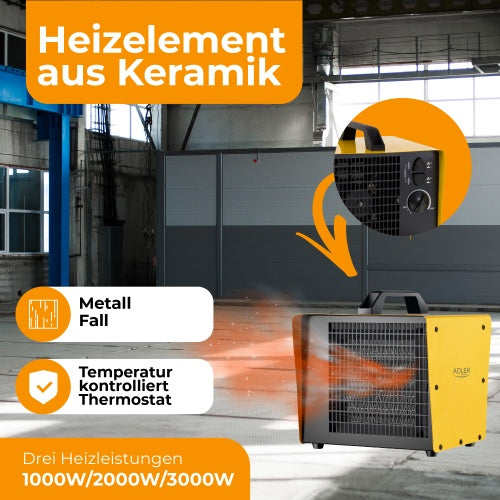 Keraminis šildytuvas 3000w - gaukdaugiau.lt