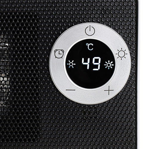 Keraminis termoventiliatorius su LCD ekranu - gaukdaugiau.lt