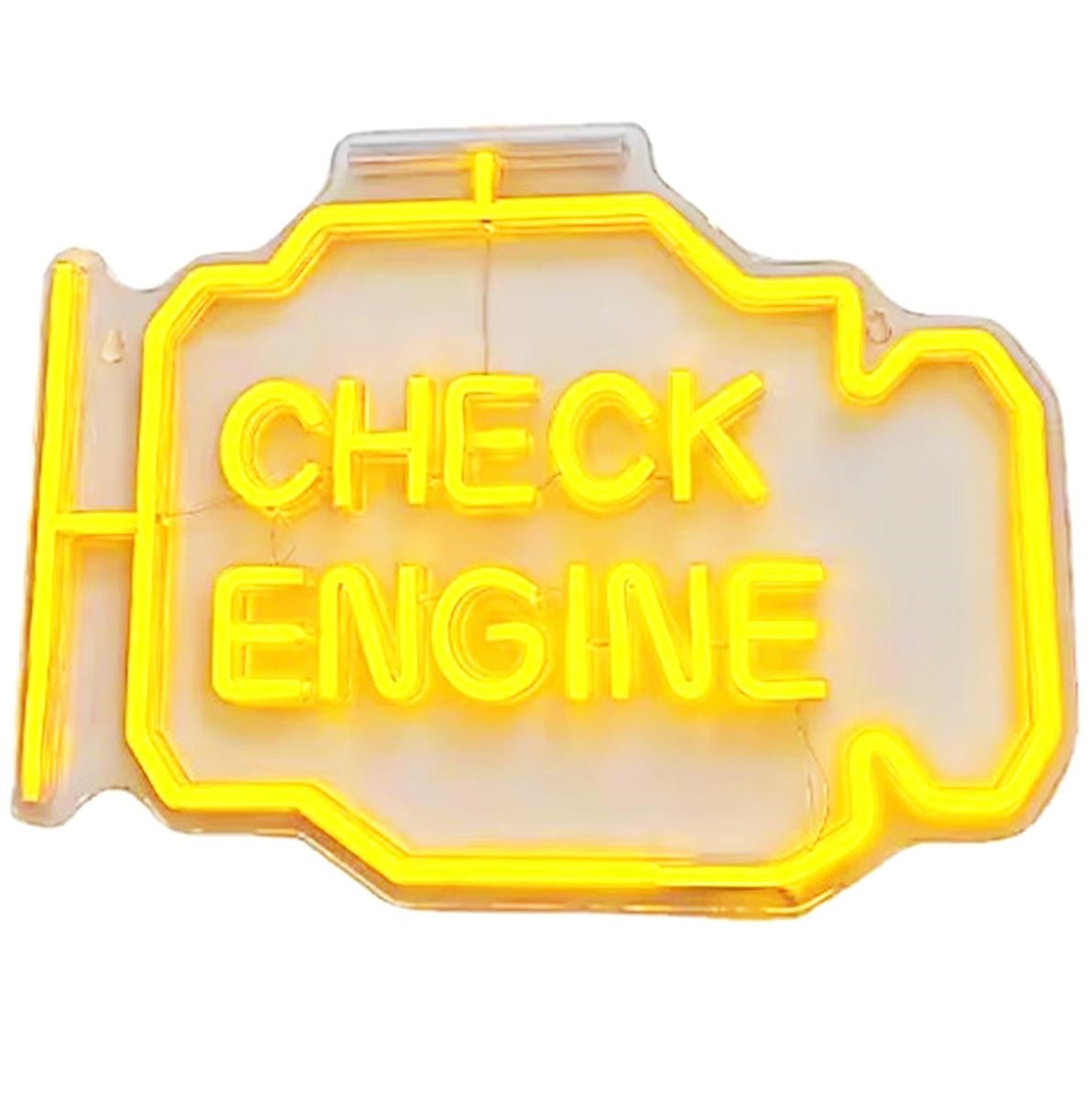 Dekoracinis šviestuvas "CHECK ENGINE"