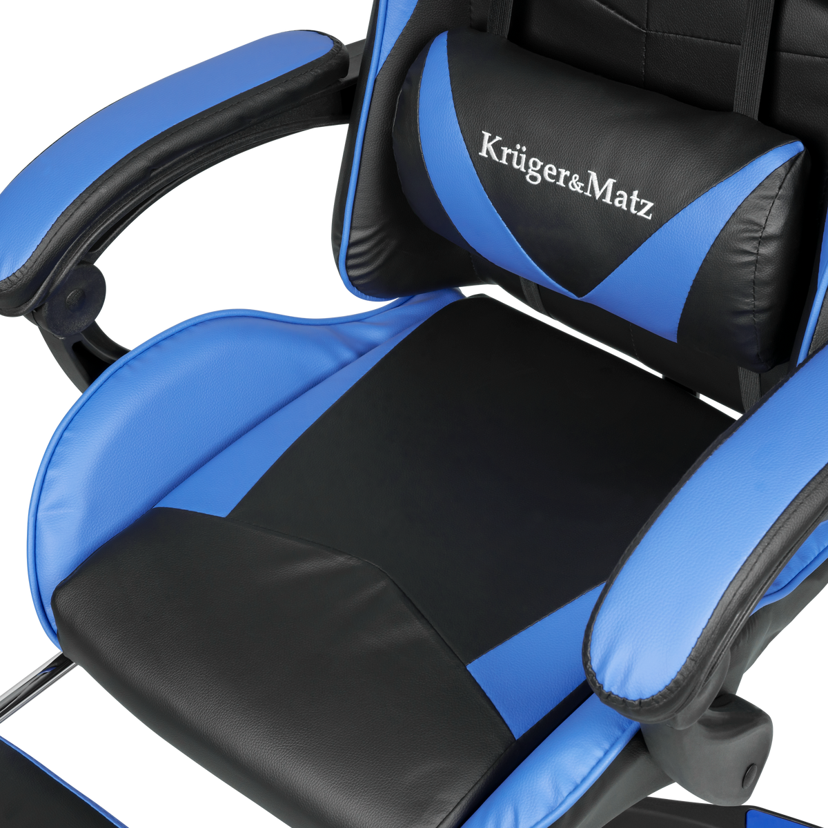 Gamingo kėdė PremiumLine GX-150 Juoda-mėlyna - gaukdaugiau.lt