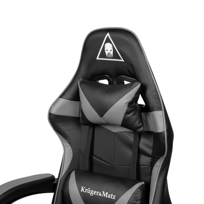 Gamingo kėdė PremiumLine GX-150 Juoda-pilka - gaukdaugiau.lt