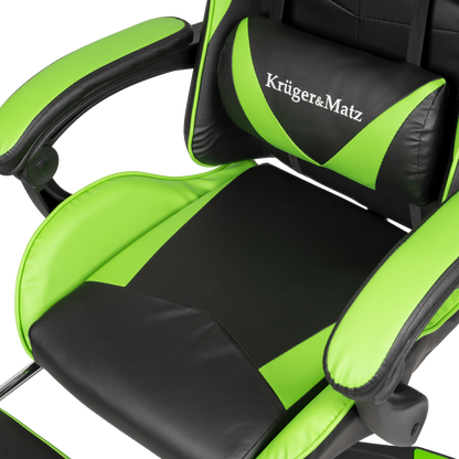 Gamingo kėdė PremiumLine GX-150 Juoda-žalia - gaukdaugiau.lt