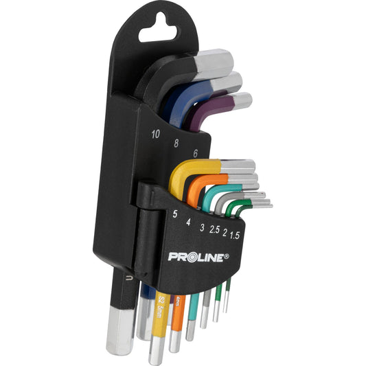 Alleniniai veržliarakčiai, 9 vnt., 1,5-10 mm, s2, PremiumLine - gaukdaugiau.lt