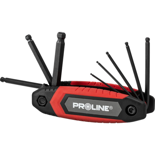 Allen veržliarakčiai su rutuliuku ir lizdu, 1,5-8,0 mm 8 vnt. PremiumLine - gaukdaugiau.lt