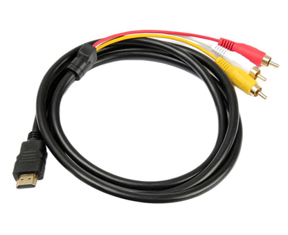 HDMI į VGA + Audio 3x Chinch RCA laidas