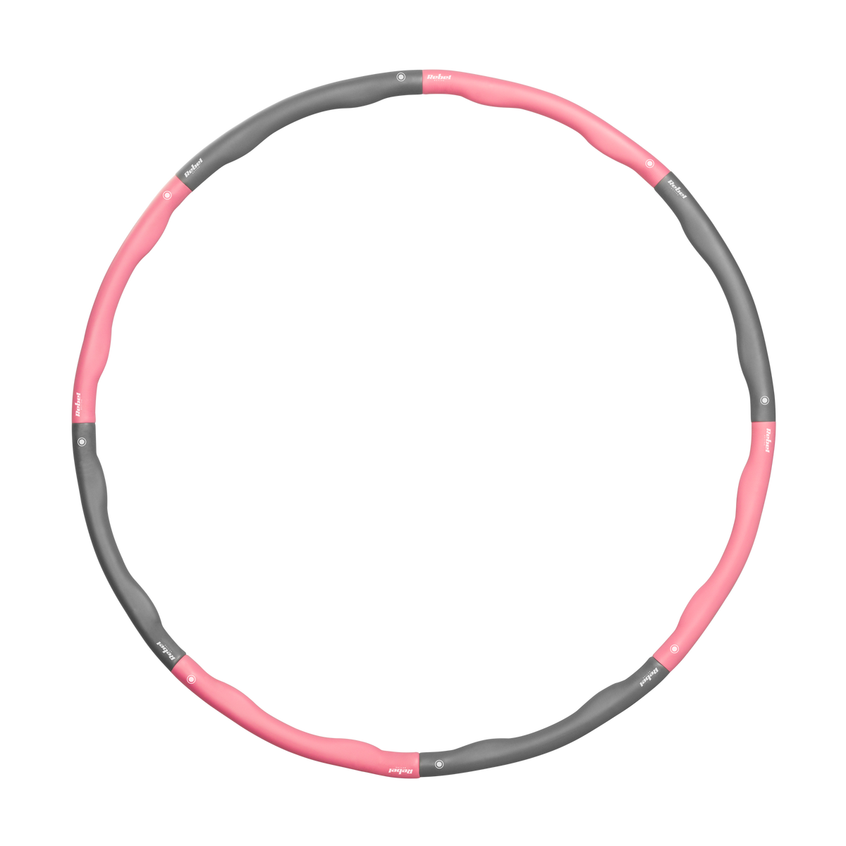 "Hula Hop" lieknėjimo ratas, 95 cm, rožinės spalvos, PremiumLine ACTIVE - gaukdaugiau.lt