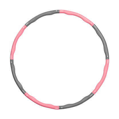"Hula Hop" lieknėjimo ratas, 95 cm, rožinės spalvos, PremiumLine ACTIVE - gaukdaugiau.lt