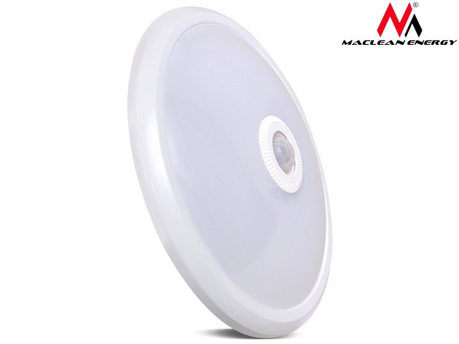LED lubos su judesio jutikliu PremiumLine, PIR jutiklis, 6 m veikimo nuotolis, 12 W, neutrali balta spalva (4000 K), MCE131 - gaukdaugiau.lt