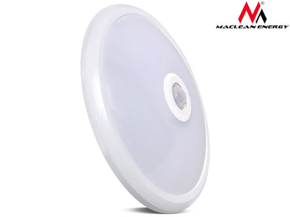 LED lubos su judesio jutikliu PremiumLine, PIR jutiklis, 6 m veikimo nuotolis, 12 W, neutrali balta spalva (4000 K), MCE131 - gaukdaugiau.lt