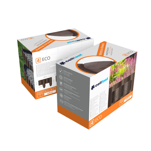 Sodo palisade PremiumLine Eco ruda - gaukdaugiau.lt