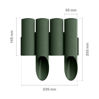 Sodo palisade PremiumLine Standartinė žalia - gaukdaugiau.lt