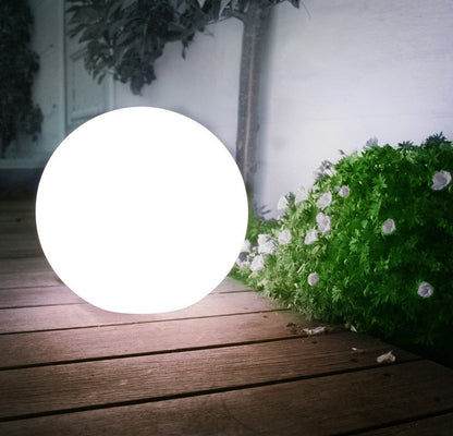 Saulės lempa laisvai stovinti sodui PremiumLine, rutulys 15x15x48 cm, balta LED, GB121 - gaukdaugiau.lt