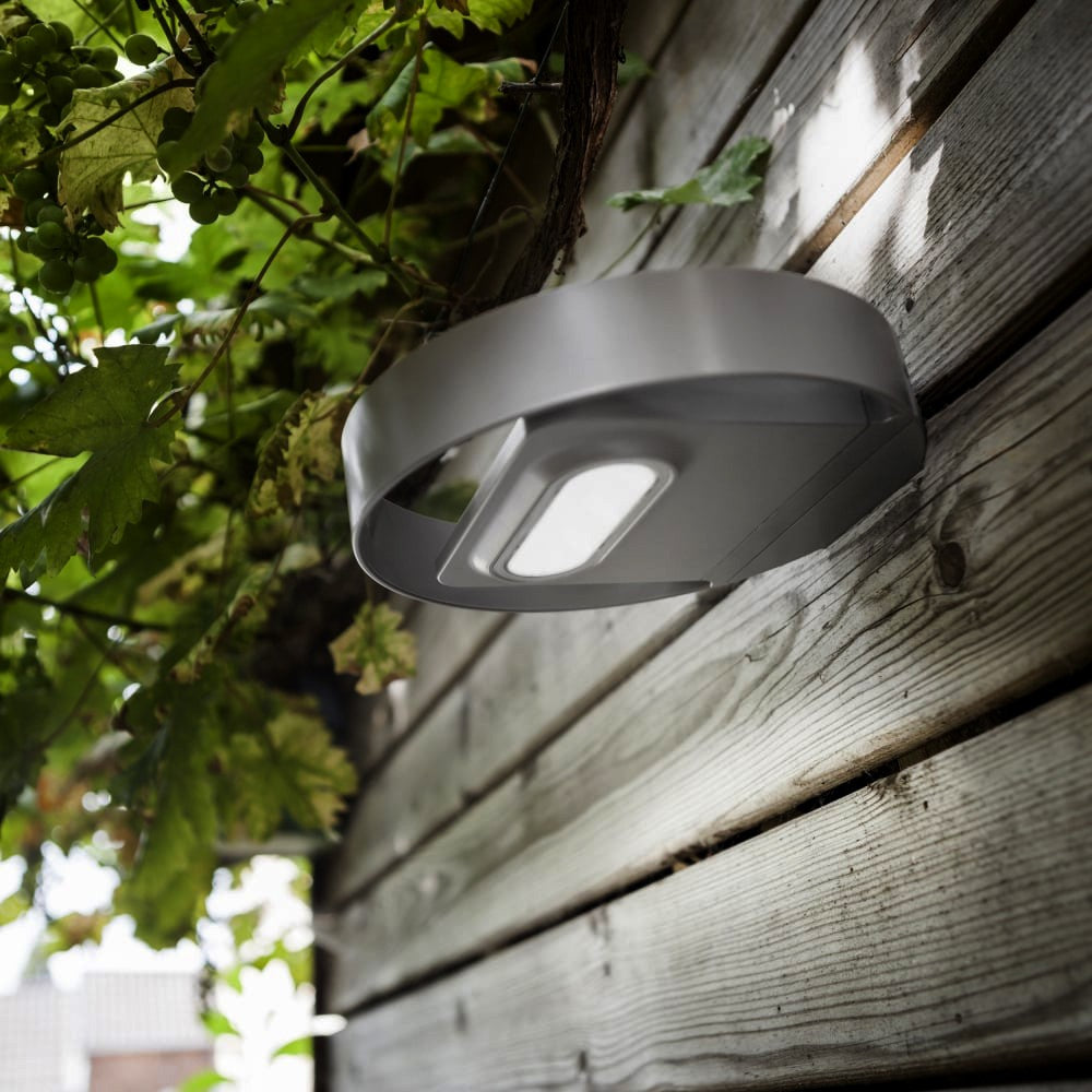 GB130 46761 Saulės sieninė lempa apvali LED 3W - gaukdaugiau.lt