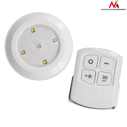 Lempa 6 LED PremiumLine, komplektas su pulteliu, ant baterijų, 3xAAA, MCE165 - gaukdaugiau.lt