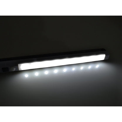 Ledo virtuvės lempa PremiumLine, po spintos 9 SMD, ant baterijų, PIR jutiklis įjungti/išjungti, MCE166 - gaukdaugiau.lt