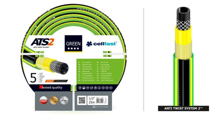 Sodo žarna PremiumLine Green ATS2 1/2" 25m - gaukdaugiau.lt