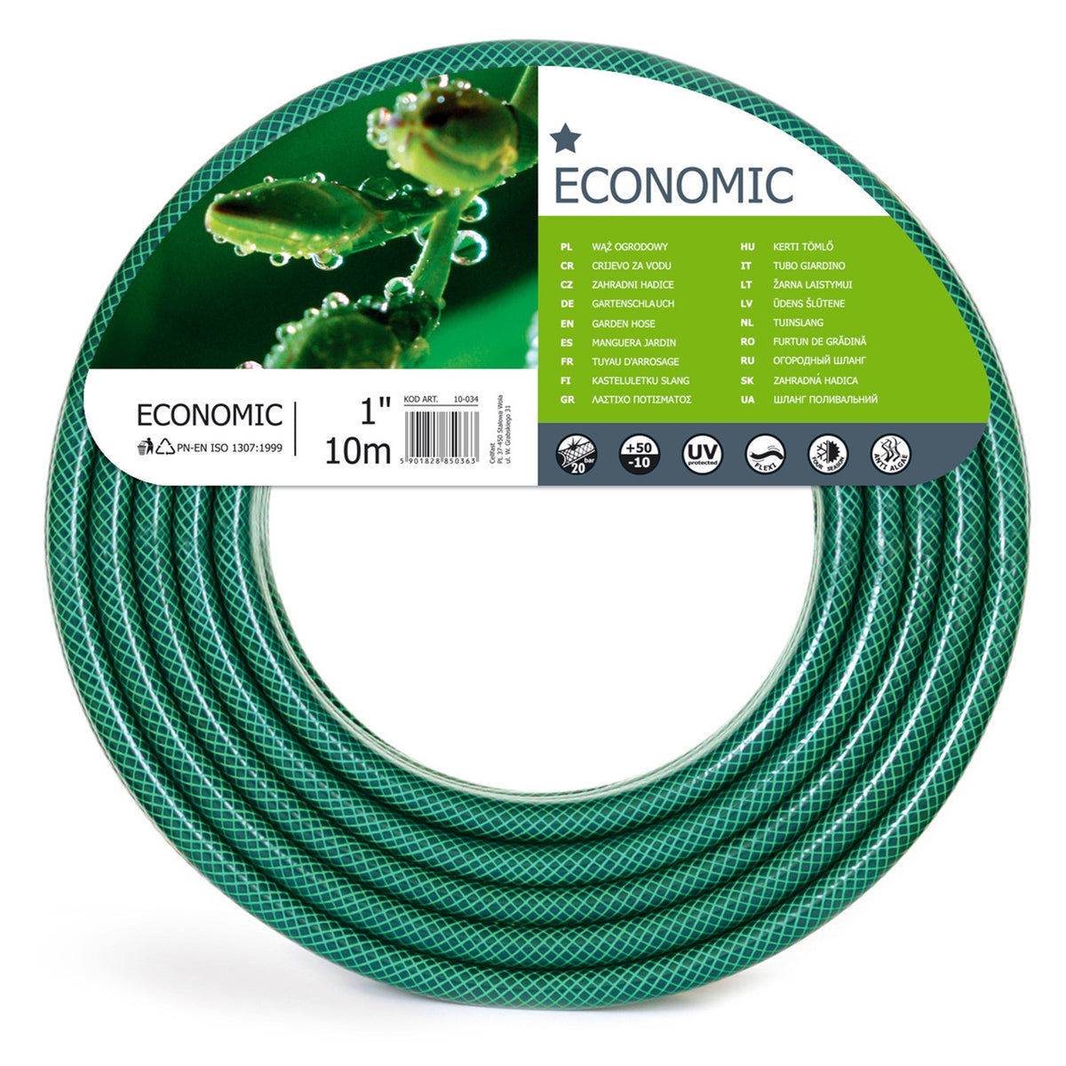 PremiumLine Economic 1" 10m sodų žarna - gaukdaugiau.lt