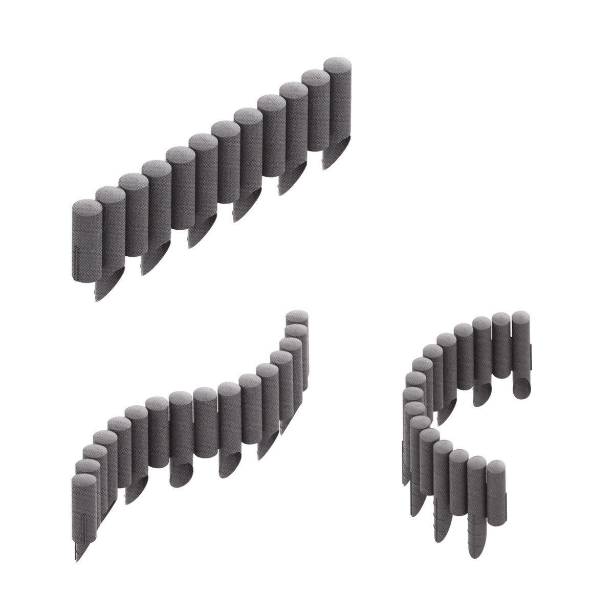 Sodo palisade PremiumLine Grafito standartas - gaukdaugiau.lt