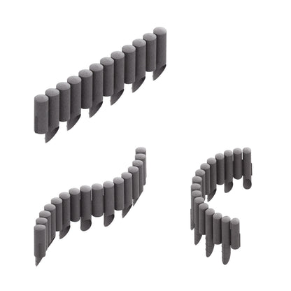 Sodo palisade PremiumLine Grafito standartas - gaukdaugiau.lt
