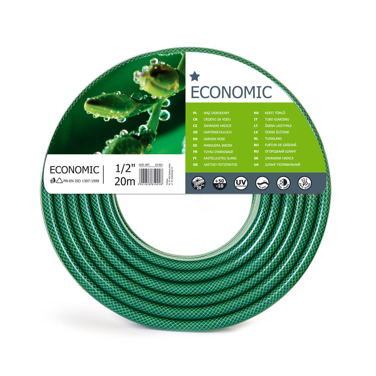Sodo žarna PremiumLine Economic 1/2" 20m - gaukdaugiau.lt