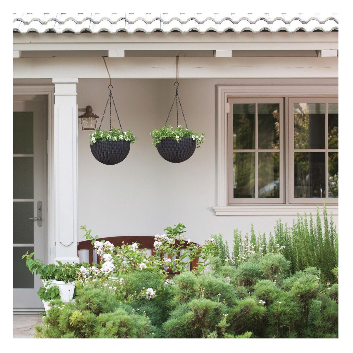Pakabuko puodas PremiumLine Sphere Planter ruda - gaukdaugiau.lt