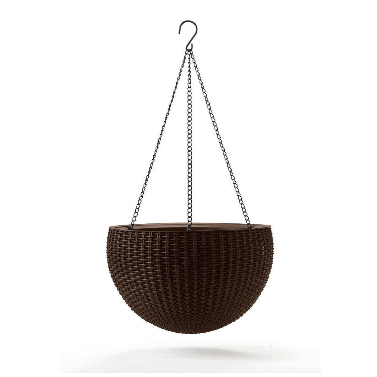 Pakabuko puodas PremiumLine Sphere Planter ruda - gaukdaugiau.lt