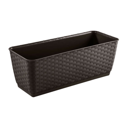 Rattan puodas su kabliukais Ratolla DRL400PW umbra - gaukdaugiau.lt