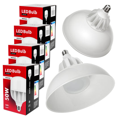 Korpusas PremiumLine, Atšvaitas, Sandėliniams LED lempoms 50W, CW, Medžiaga: PC, MCE417 - gaukdaugiau.lt