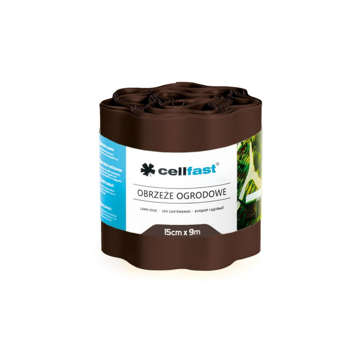 Banguotas sodo ratlankis 15cm x 9m PremiumLine brown - gaukdaugiau.lt