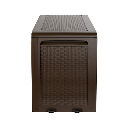Sodo dėžutė PremiumLine Samoa Rattan 270L ruda - gaukdaugiau.lt