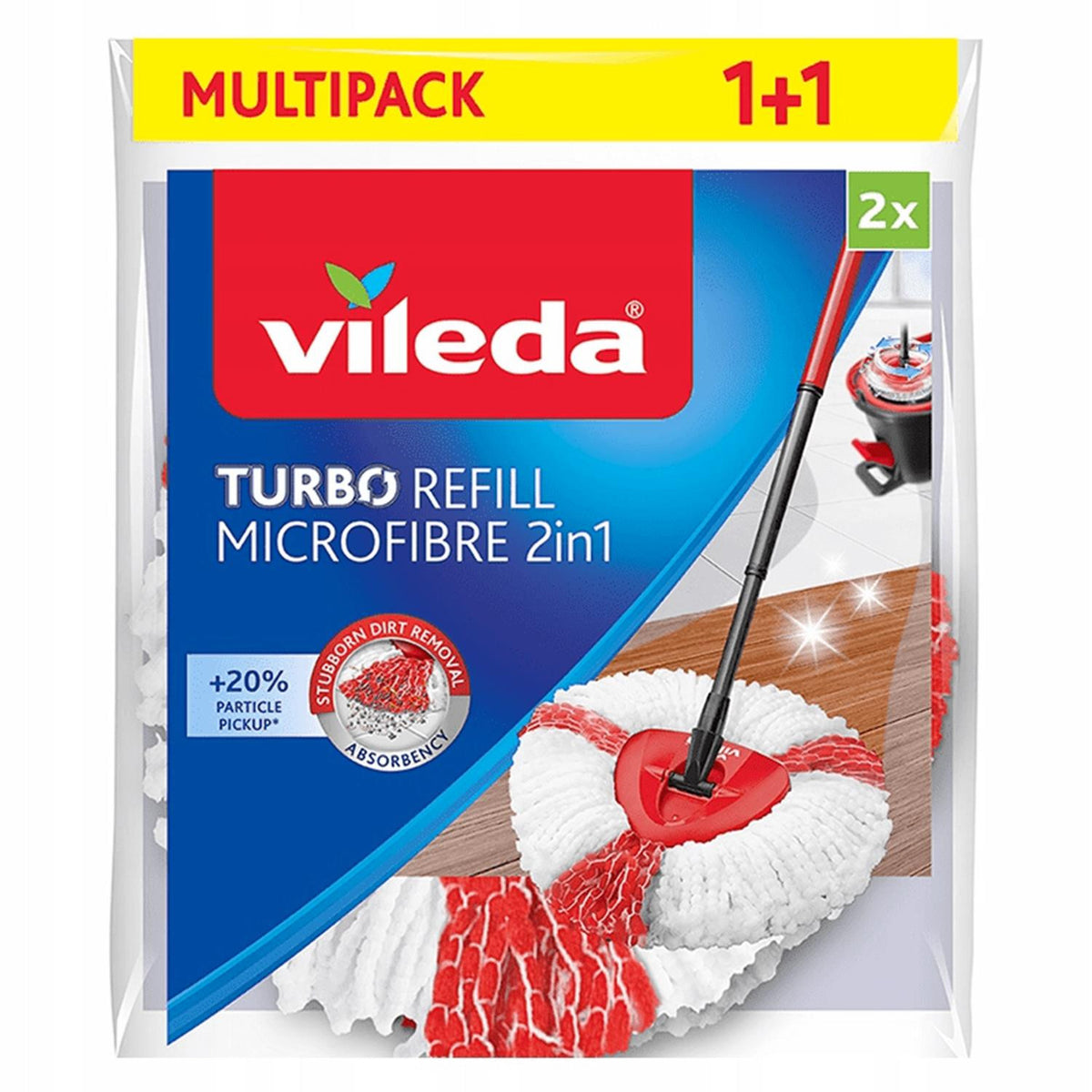 PremiumLine Turbo 2v1 sukamo šluotelės įdėklai (2 vnt.) - gaukdaugiau.lt