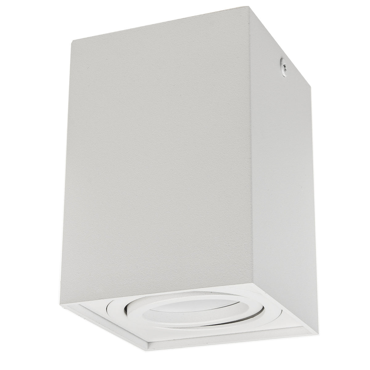 Tuba / antgalinis apšvietimo korpusas PremiumLine, taškinis, halogeninis, kvadratinis, aliuminis, GU10, baltos spalvos, 80x80x115mm, MCE426 W - gaukdaugiau.lt