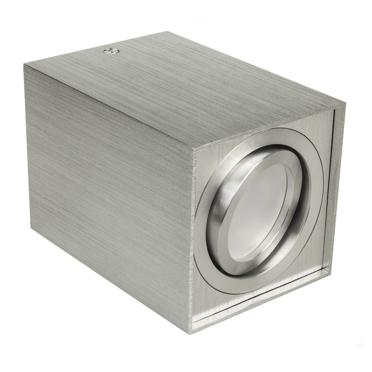 Tuba / antspaudžiamas apšvietimo korpusas PremiumLine, taškinis, halogeninis, kvadratinis, aliuminis, GU10, 80x80x115mm, matinis chromas, MCE426 C/M, - gaukdaugiau.lt