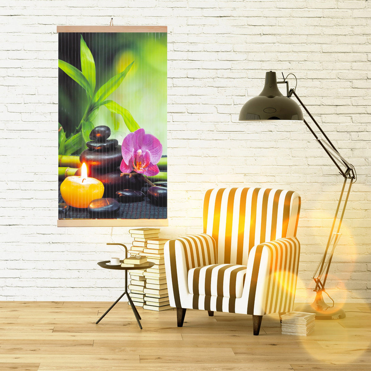 Infraredinis šildytuvas - lankstus šildymo skydas 430W PremiumLine modelis 3 harmonija, matmenys 100x57cm su reguliatoriumi - gaukdaugiau.lt