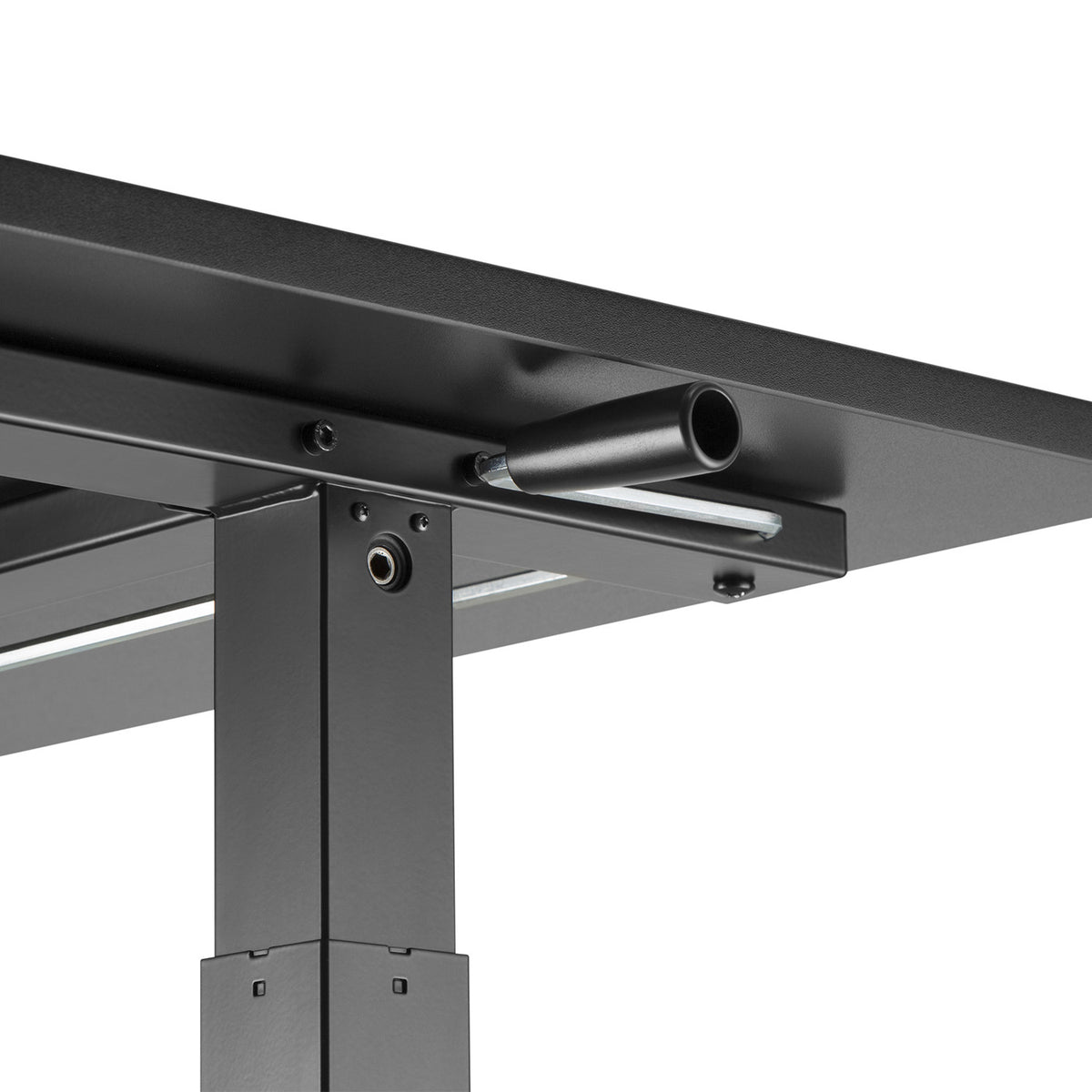 Stalas rankinis aukščio reguliavimas PremiumLine, maks. 40 kg, maks. aukštis 117 cm, su darbastaliu stovimui ir sėdėjimui, ER-401 B - gaukdaugiau.lt