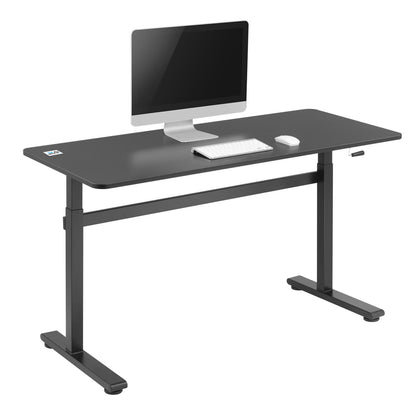 Stalas rankinis aukščio reguliavimas PremiumLine, maks. 40 kg, maks. aukštis 117 cm, su darbastaliu stovimui ir sėdėjimui, ER-401 B - gaukdaugiau.lt