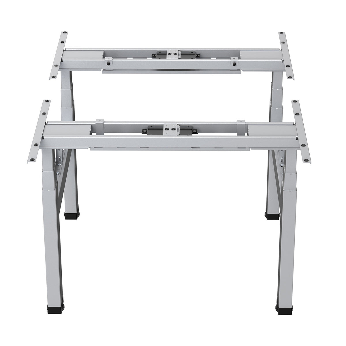 Elektriškai reguliuojamas dvigubas stalo aukštis „PremiumLine“, maks. aukštis 128 cm, maks. apkrova 125 kg x2, be stalviršio stovimam / sėdimam darbui (2 dalys) - gaukdaugiau.lt