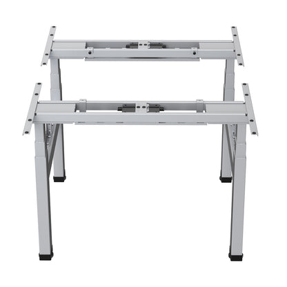 Elektriškai reguliuojamas dvigubas stalo aukštis „PremiumLine“, maks. aukštis 128 cm, maks. apkrova 125 kg x2, be stalviršio stovimam / sėdimam darbui (2 dalys) - gaukdaugiau.lt