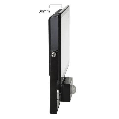 LED apšvietimas su judesio jutikliu PremiumLine, plonas 50W, 4000lm, neutralios baltos spalvos (4000K), IP44, MCE650 NW PIR - gaukdaugiau.lt