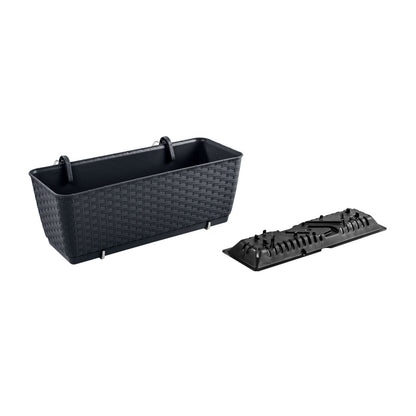 Rattan puodas su kabliukais Ratolla DRL500PW umbra - gaukdaugiau.lt