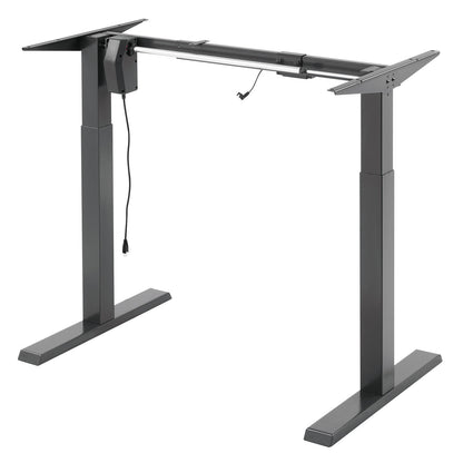Elektriškai reguliuojamas stalo aukštis PremiumLine, pilka, maksimalus aukštis 123 cm, 80 kg – be stalo plokštės, skirtas dirbti sėdint ir stovint, ER-433 - gaukdaugiau.lt