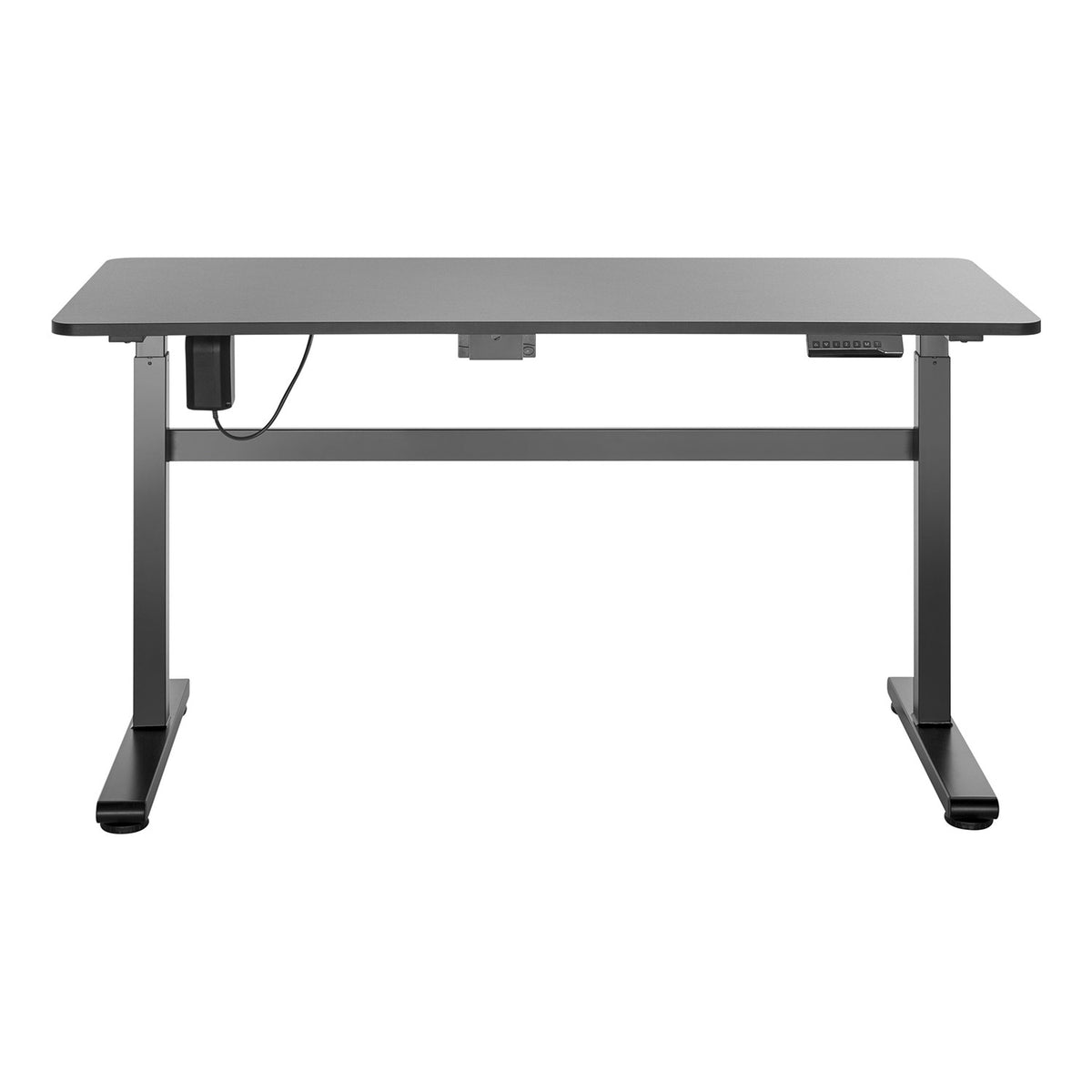 Elektriškai reguliuojamas stalas PremiumLine, aukščio reguliavimas, pilka spalva, maks. aukštis 118 cm, 50 kg - su darbiniu stalviršiu stovėjimo ir sėdėjimo pozicijoms, ER-434 - gaukdaugiau.lt