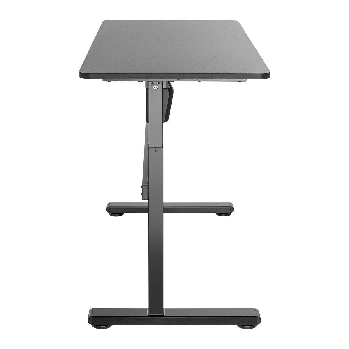Elektriškai reguliuojamas stalas PremiumLine, aukščio reguliavimas, pilka spalva, maks. aukštis 118 cm, 50 kg - su darbiniu stalviršiu stovėjimo ir sėdėjimo pozicijoms, ER-434 - gaukdaugiau.lt
