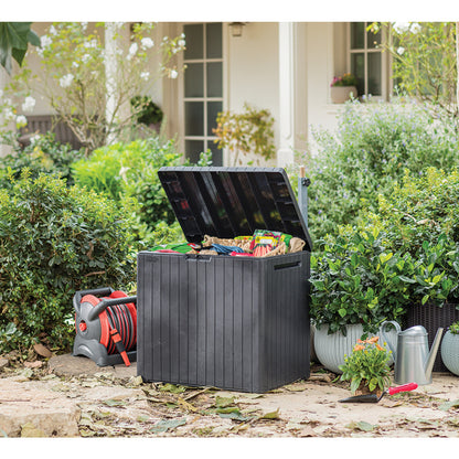 Sodo dėžė PremiumLine City Storage Box 113L ruda - gaukdaugiau.lt