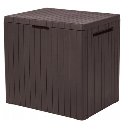 Sodo dėžė PremiumLine City Storage Box 113L ruda - gaukdaugiau.lt